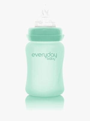 Everyday Baby Tåteflaske Glass 150 ml, Mintgrønn