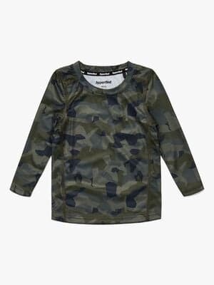 Hyperfied Long Sleeve Logo T-Shirt, Camo