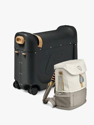 Stokke JetKids Kabinveske og Ryggsekk, Black