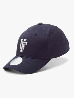 UpFront Spinback Youth Baseball Kaps, Dark Navy/Offwhite