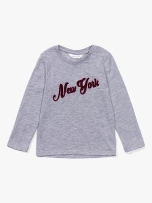 Luca & Lola Lauro Langermet T-Skjorte, Grey Melange