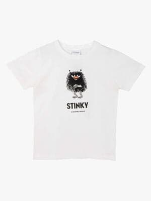 Mummitrollet Karakter Stinky T-skjorte, Hvit