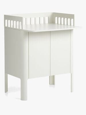 Flexa Stellebord med Ekstra Topplate, Kremhvit