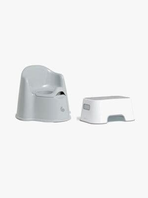 Beemoo CARE Assist Potte & Krakk, White/Grey