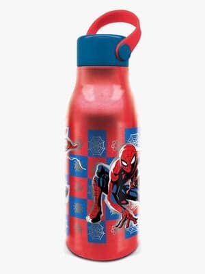Spider-Man Flexi Handle Vannflaske 760 ml Aluminium, Red