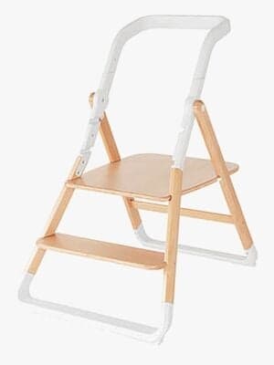 Ergobaby Evolve Tilbehør Kjøkkenskammel, Natural Wood