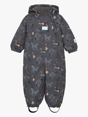 Minymo Vinterdress, Dark Gull Grey