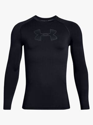 Under Armour HeatGear Long Sleeve Treningstrøye, Black