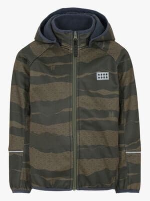 LEGO Wear Softshelljakke, Dark Khaki