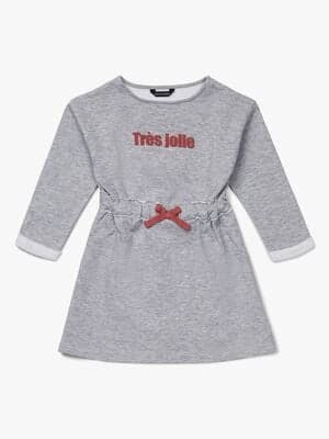 Luca & Lola Abele Kjole, Grey Melange