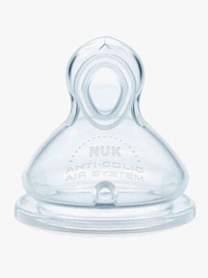 NUK First Choice+ Flow Control Flaskesmokk 2-Pakk