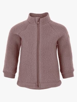 Mikk-Line Fleecejakke Merinoull, Twilight Mauve
