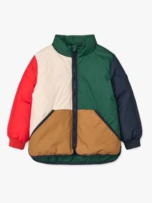 LIEWOOD Brantley Puffjakke, Apple Red Multi Mix