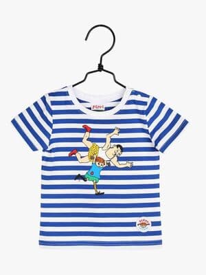 Pippi Langstrømpe Vinner T-Skjorte, Blå