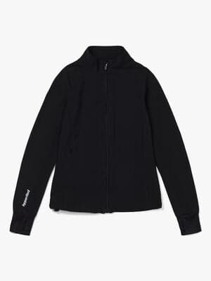 Hyperfied Zipped Running Jacket, Anthracite