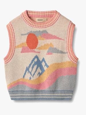 Wheat Maria Vest, Multi