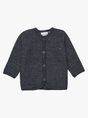 Fixoni Genser Ull, Dark Grey Melange