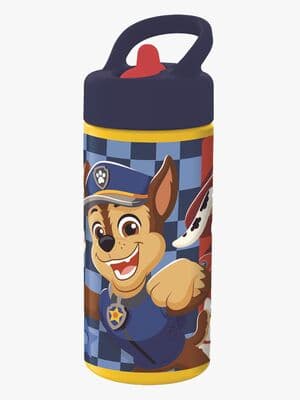 Paw Patrol Vannflaske med Sugerør 410 ml