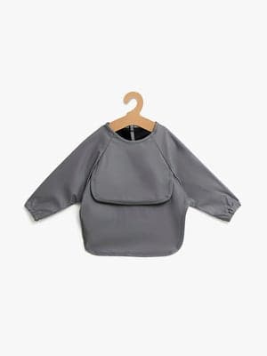 Beemoo CARE Bib Langermet Smekke, Dark Grey