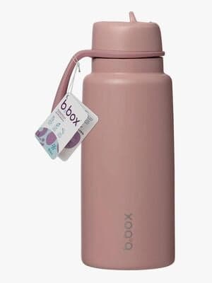 b.box Vannflaske med Flip Top 1L, Berry Smoothie