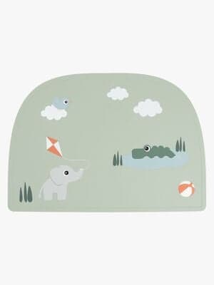 Done By Deer Playgorund Spisebrikke Silikon, Green