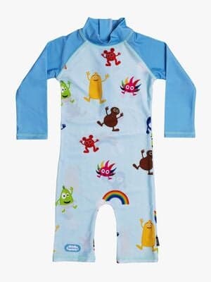 Swimpy Babblarna UV-Drakt, Lyseblå