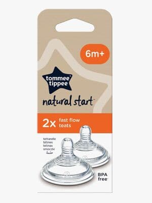 Tommee Tippee Natural Start Fast Flow Flaskesmokk 2-Pakk