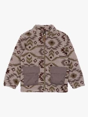Mikk-Line Teddyjakke, Cloud Gray