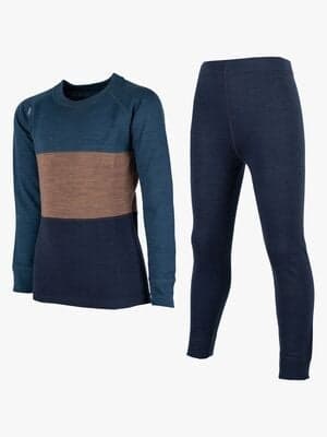 Lindberg Bamboo Merino Superundertøy, Blue/Navy