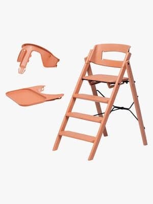 KAOS Klapp Matstol Recycled ink Bøyle & Brikke, Terracotta Pink/Terracotta Pink