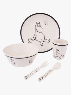 Mummitrollet Servisesett 5 Deler