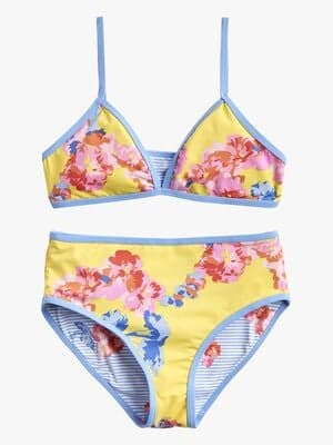Tom Joule Tosidig Bikini, Yellow Floral