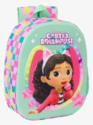 Gabby's Dollhouse 3D Ryggsekk 8.5L, Lysegrønn