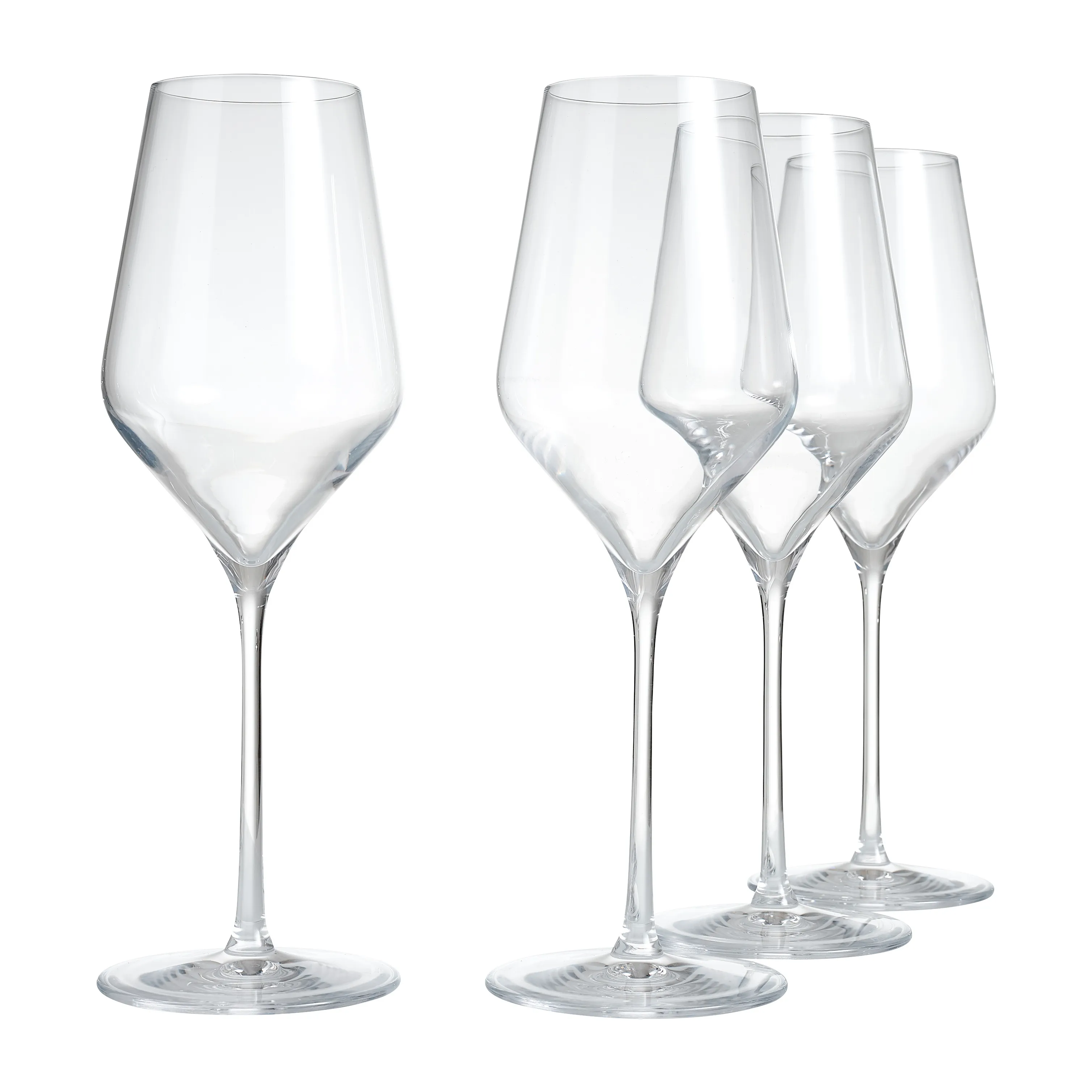 Connoisseur Extravagant hvitvinsglass 40,5 cl 4-pakning, Clear
