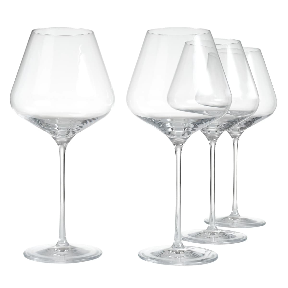 Connoisseur Extravagant rødvinsglass 71 cl 4-pakning, Clear