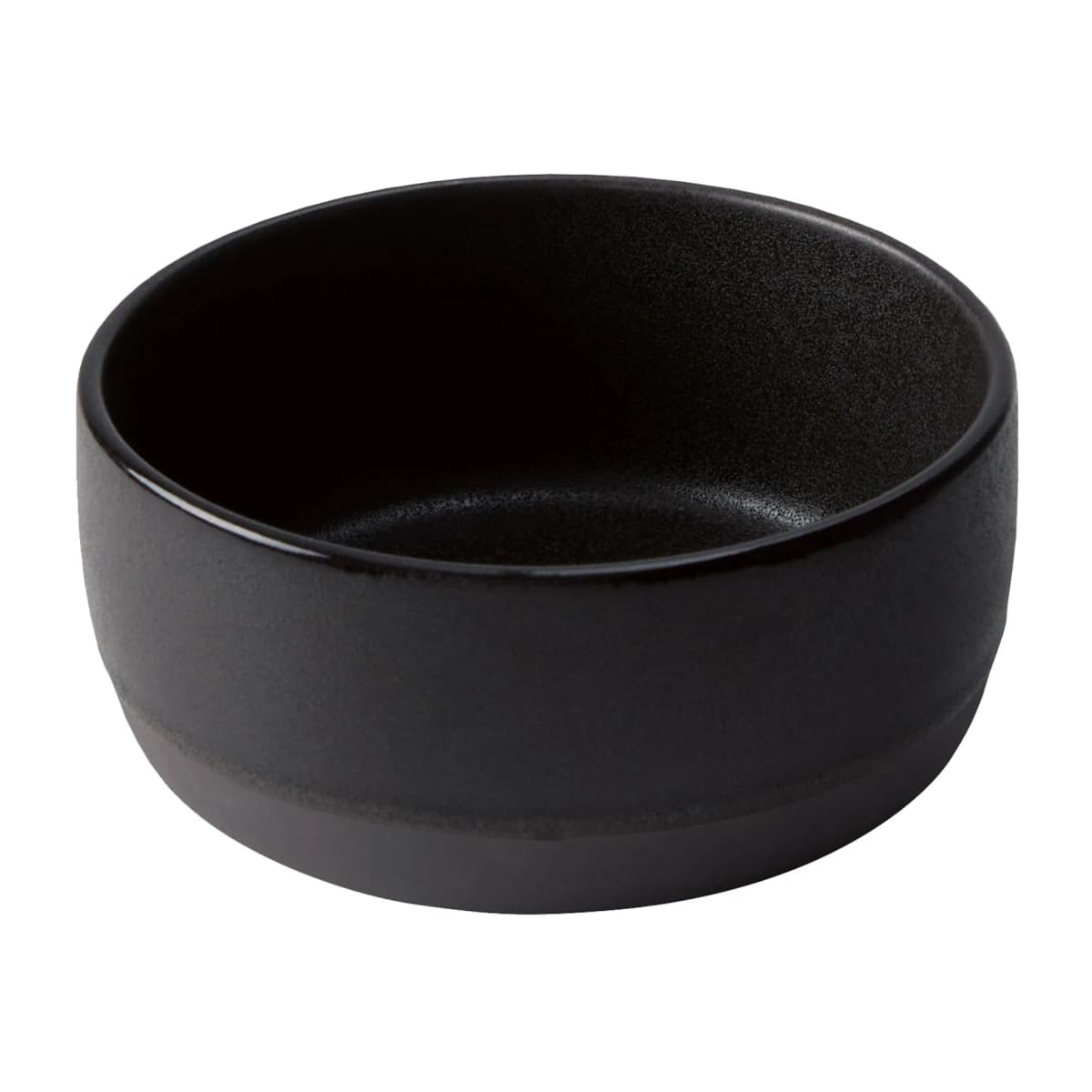 Raw skål høy Ø19,5 cm, Titanium black