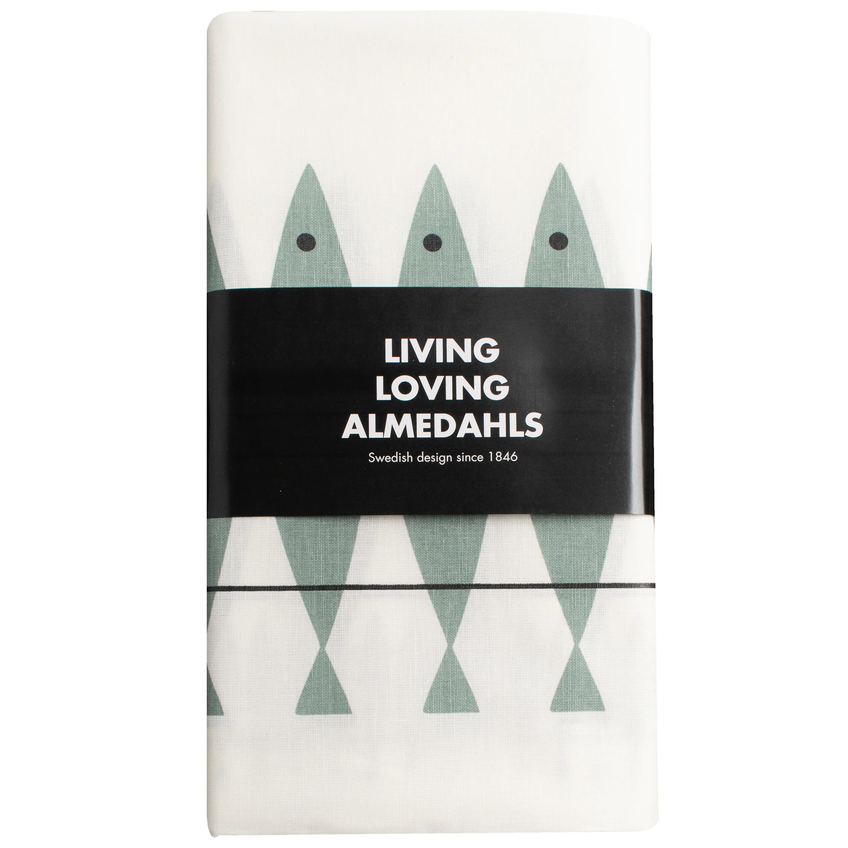 Sill voksduk 145x220 cm, Grønngrå