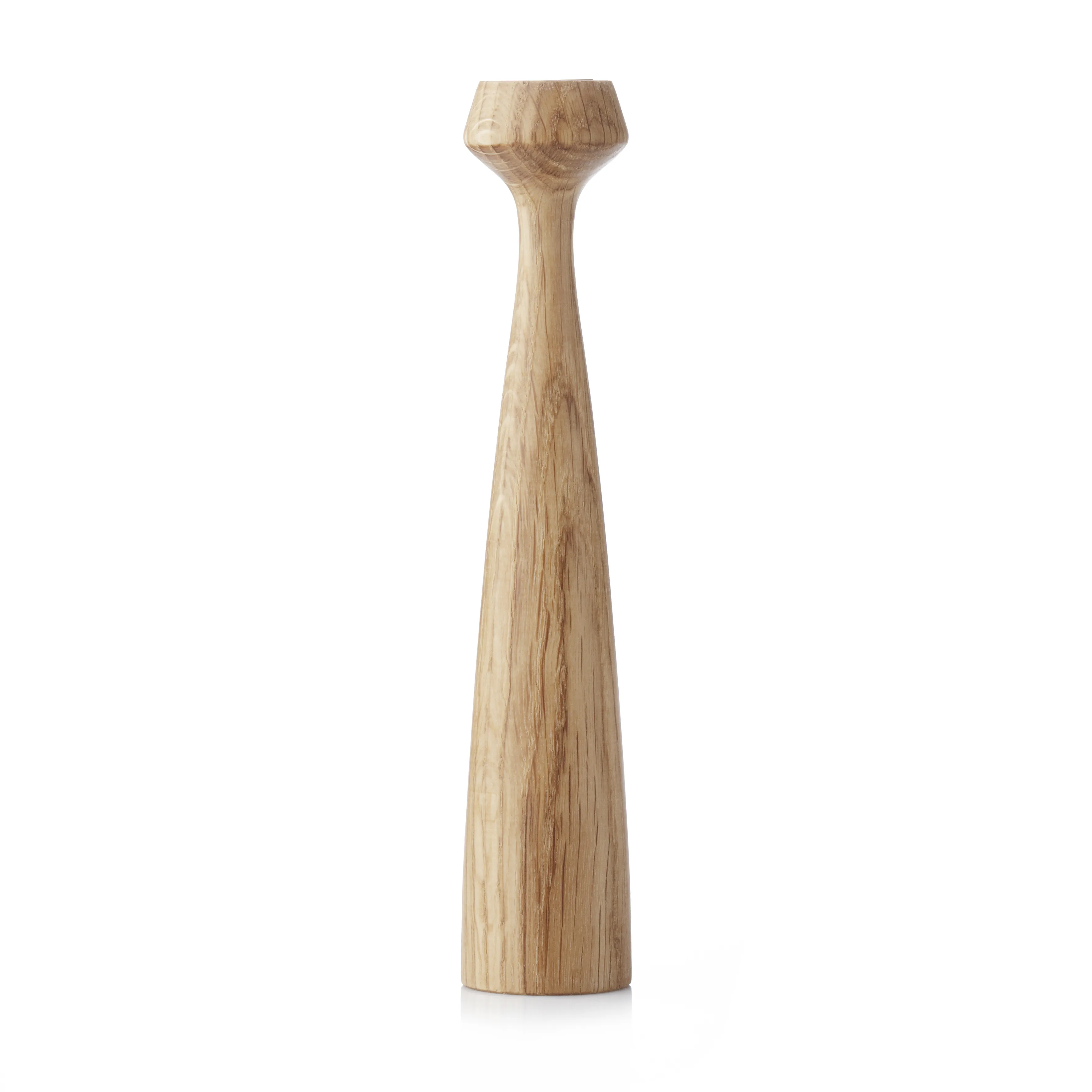 Blossom Lily lysestake 24,5 cm, Oiled oak