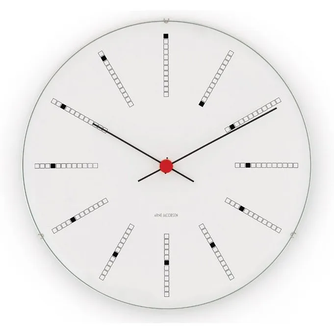 Arne Jacobsen Bankers klokke, Ø 290 mm
