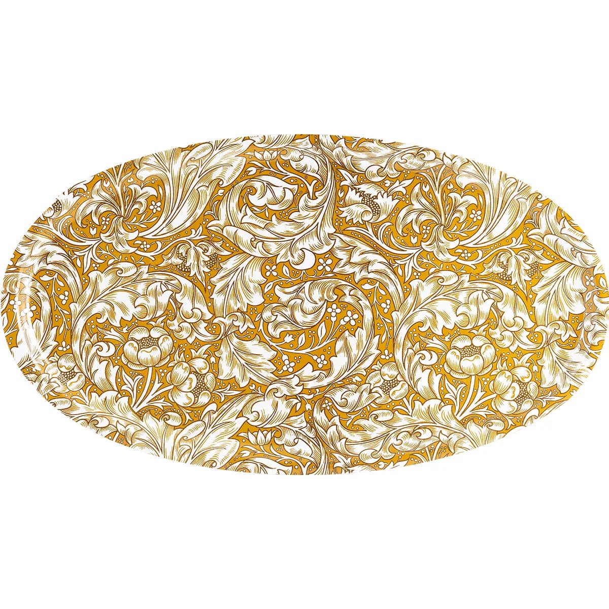 Bachelor's Button oval brett, 50x28 cm