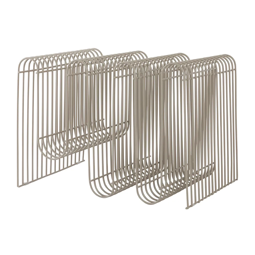 Curva magasinholder, Taupe