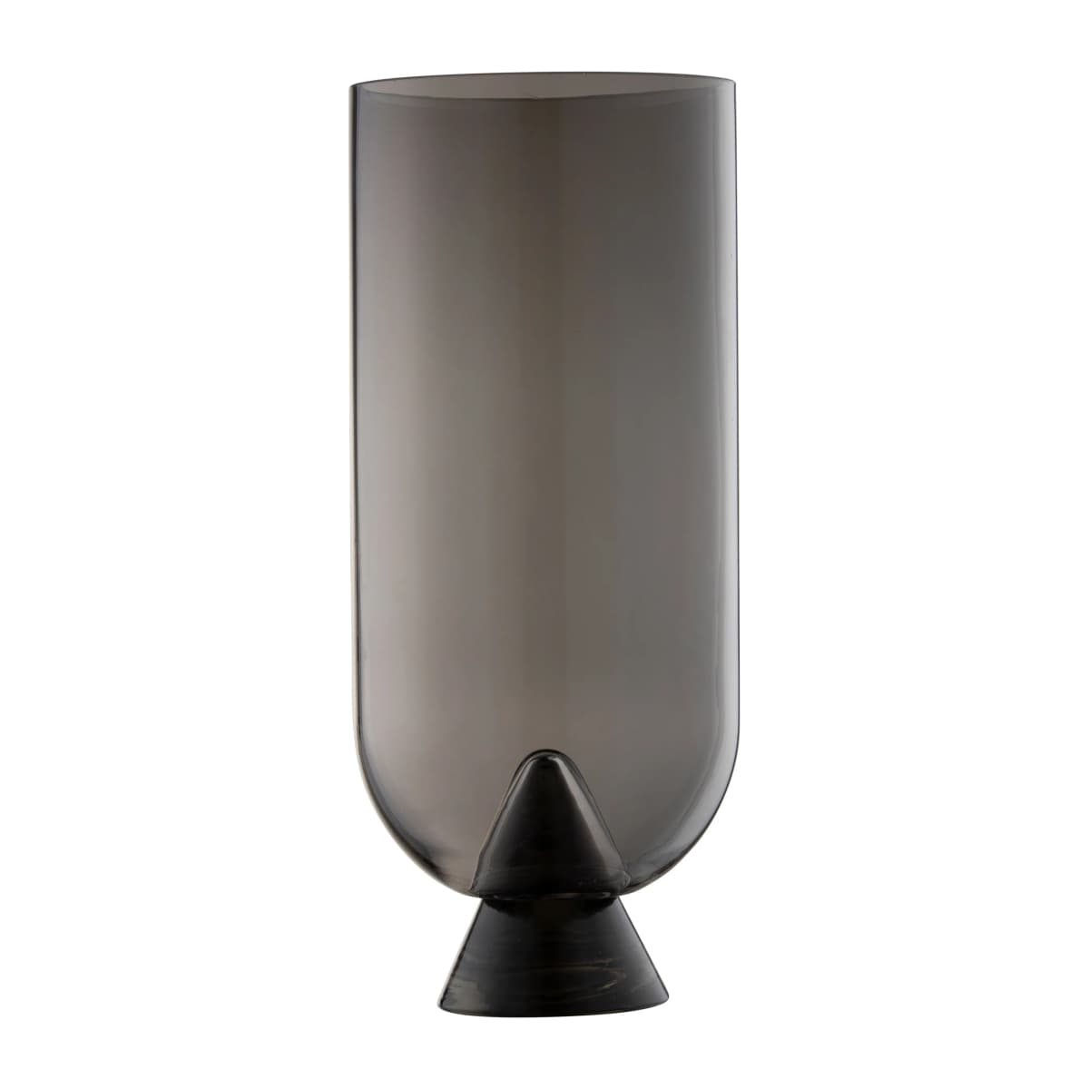 Glacies vase 29 cm, Svart