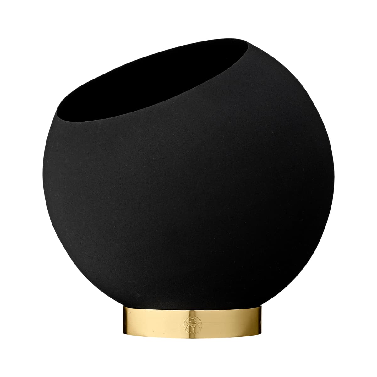Globe blomsterpotte Ø21 cm, Black