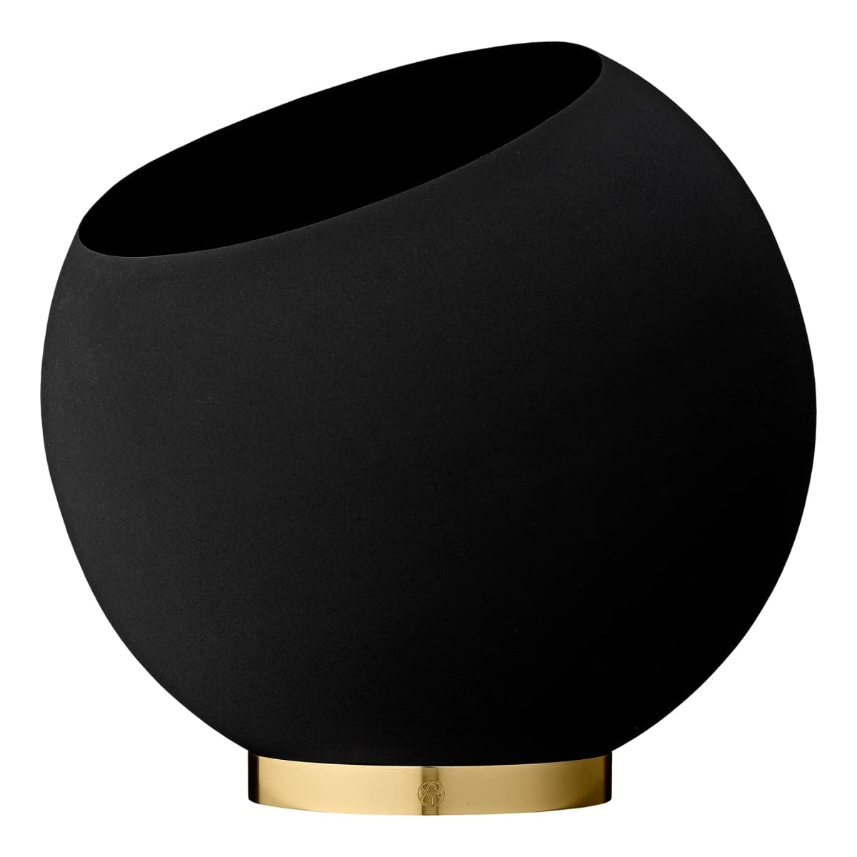 Globe blomsterpotte Ø37 cm, Black