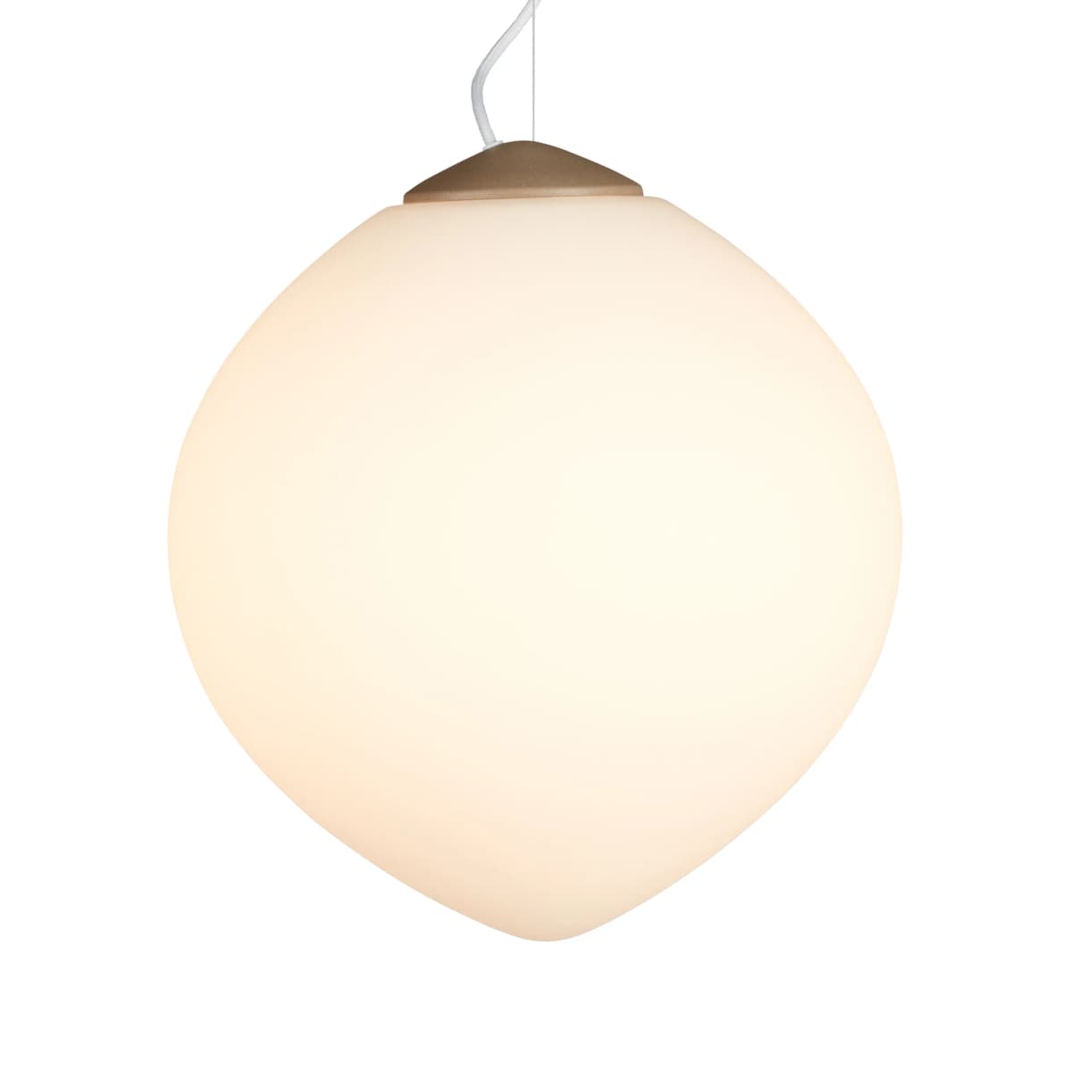 Ceres pendel Ø40 cm, Sand-opalglass