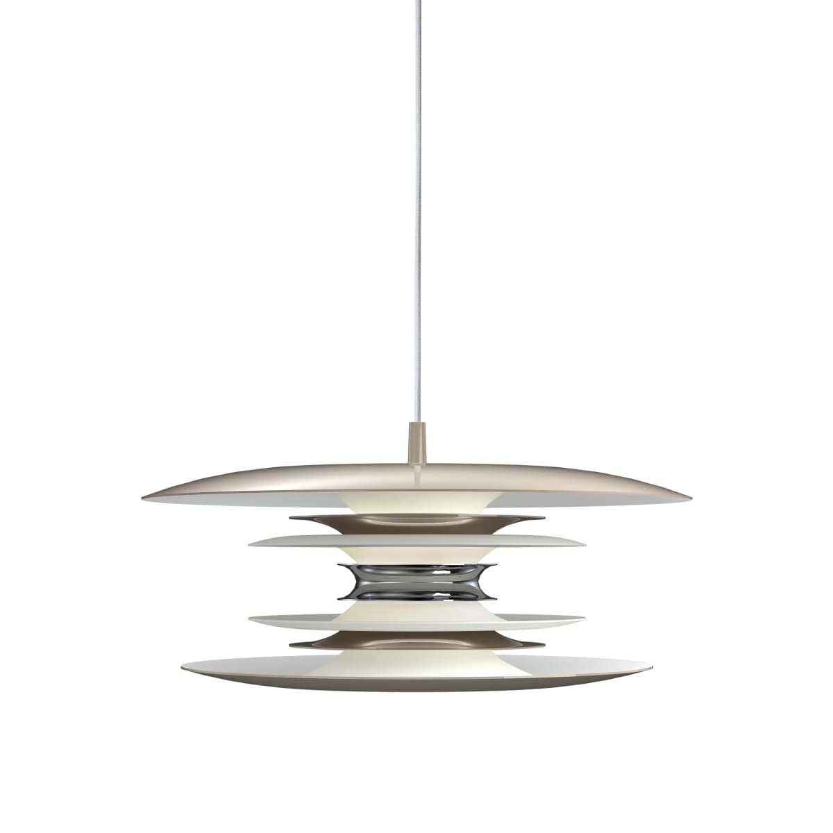 Diablo taklampe Ø40 cm, Soft greige