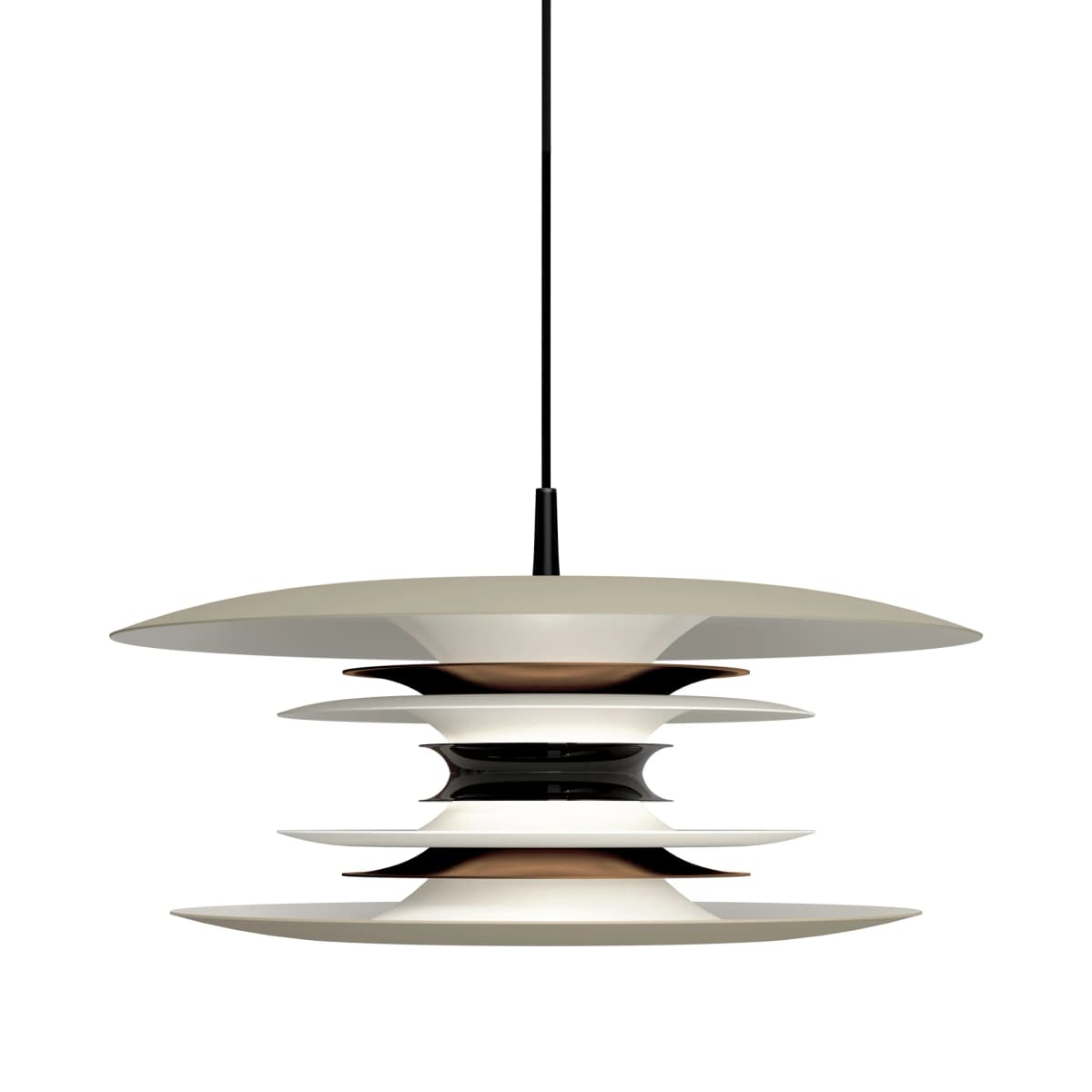 Diablo taklampe Ø50 cm, Sand-metallisk bronse