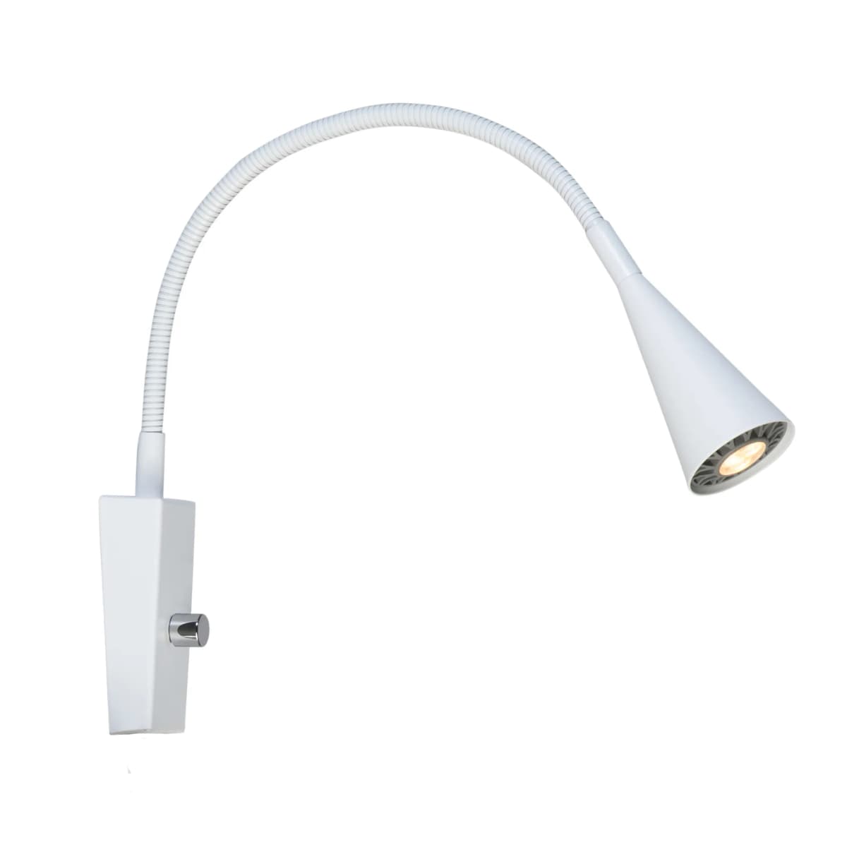 Ledro vegglampe, Matthvit