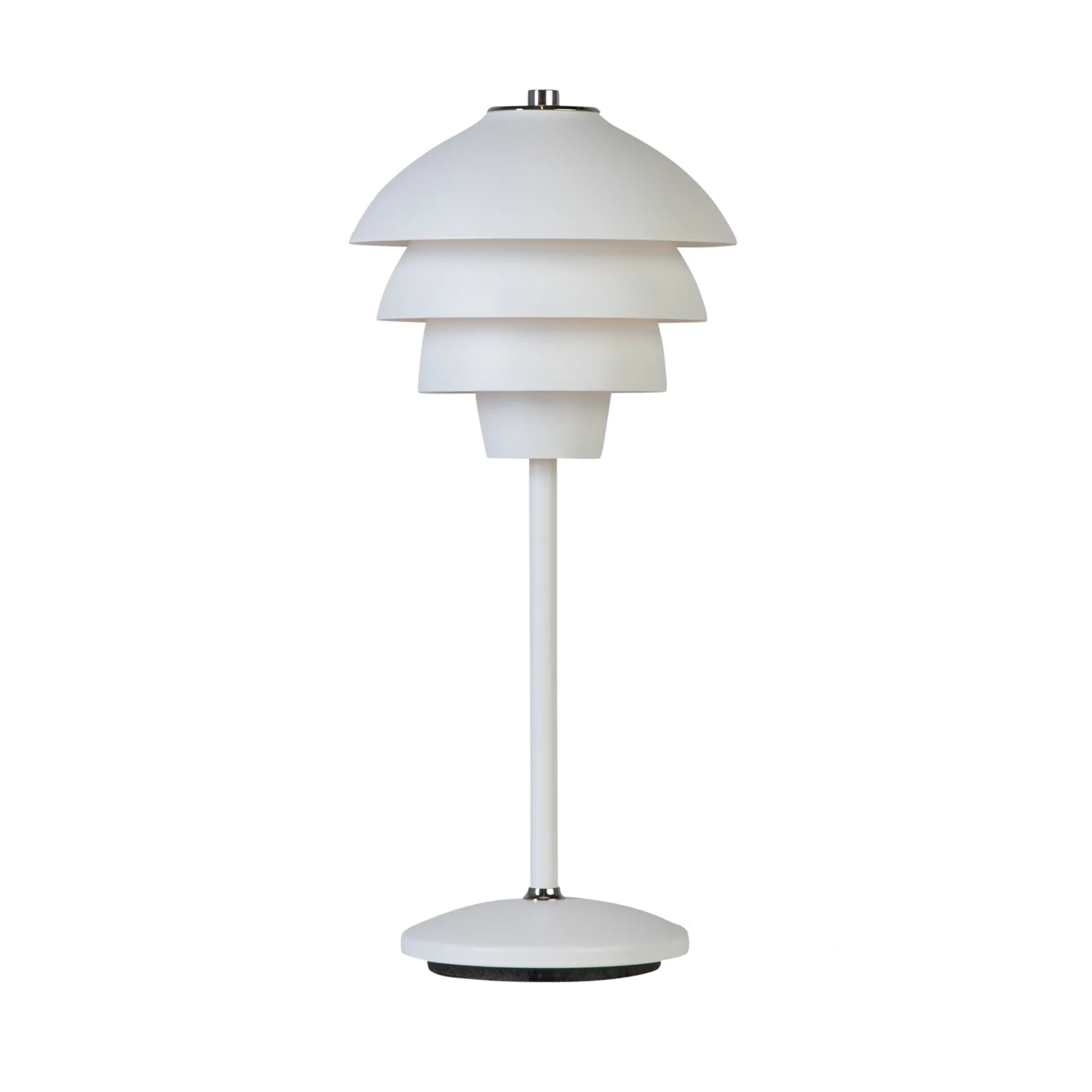 Valencia bordlampe Ø18 cm, Matthvit