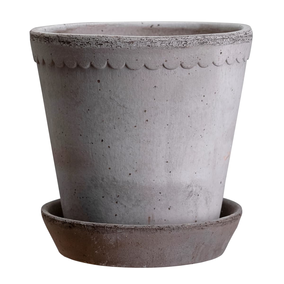 Helena krukke Ø16 cm, Grå